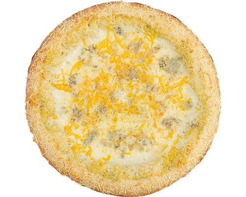 Пицца Четыре сыра на пышном тесте 30 см