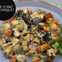 Фирменное блюдо от Лапша и Утки с курицей