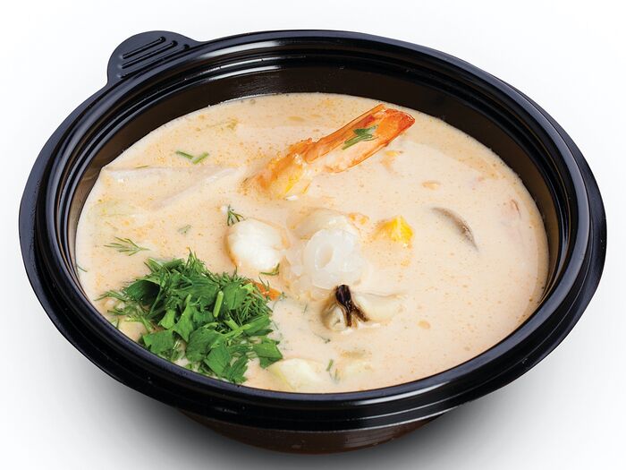 Суп Том Ям с морепродуктами