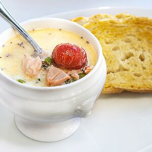 Zuppa di Salmone