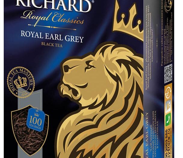 Чай черный Earl Grey Richard Royal 100*2г