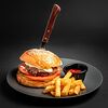 Фото к позиции меню Азбургер с котлетой из телятины