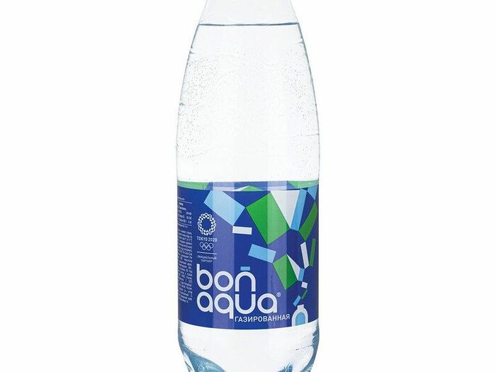 Вода BonAqua с газом