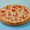 Фото к позиции меню Пицца «Карбонара» на тонком тесте 30 см