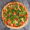 Фото к позиции меню Пицца с томатами черри и рукколой
