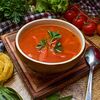 Фото к позиции меню Острый томатный суп