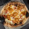 Фото к позиции меню Неаполитанская пицца Марэ ин крема (креветка со сливками)