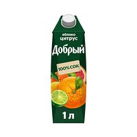 Сок добрый Яблоко - Цитрус