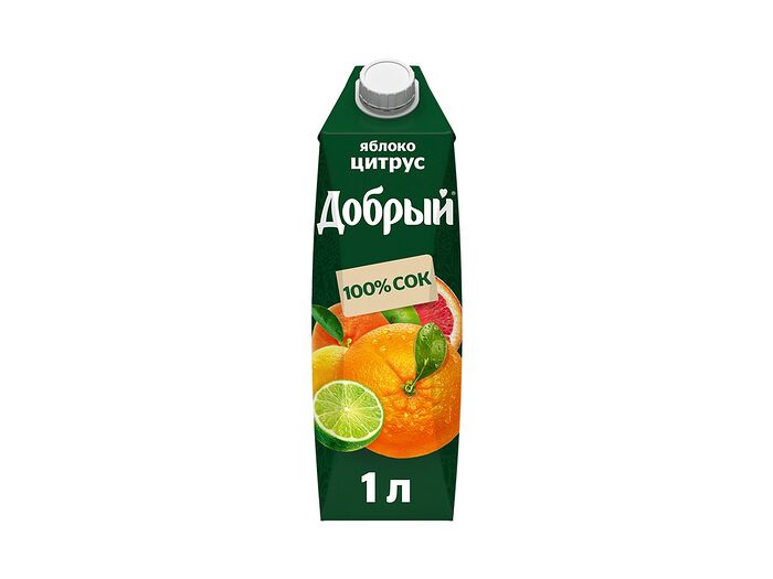 Сок добрый Яблоко - Цитрус