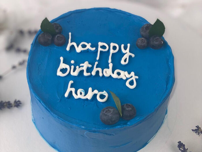Бенто-торт Happy birthday hero