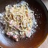 Фото к позиции меню Спагетти карбонара с грибами