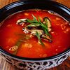 Фото к позиции меню Пряный томатный суп с мидиями