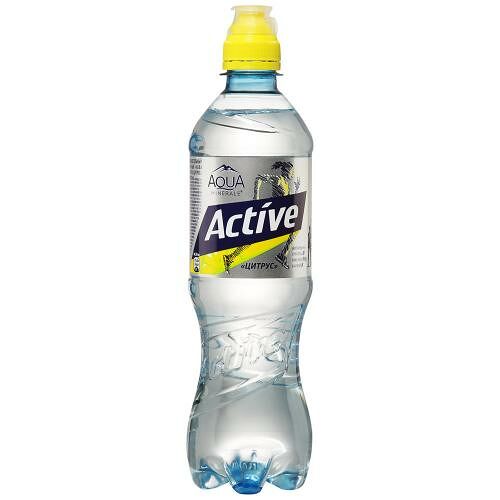 Вода питьевая Aqua Minerale с соком лимона негазированная
