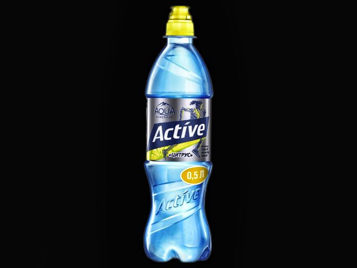Aqua active с лимоном 0.5 л
