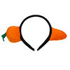 Фото к позиции меню Сноу бум ободок карнавальный, морковка, пластик, полиэстер