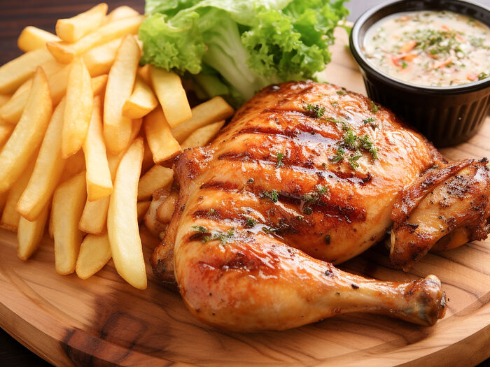 Chicken with Chips