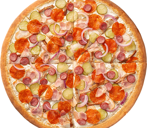 Пицца Охотничья 40 см традиционное