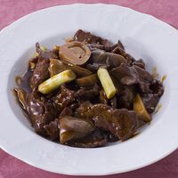 Жареная говядина по-шанхайски