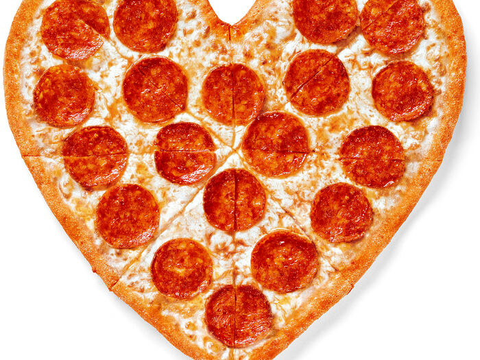 Пицца-сердце