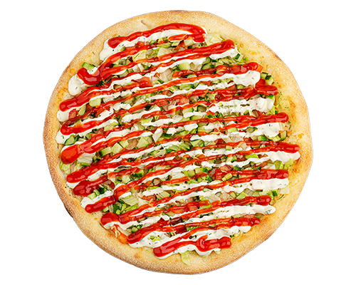 Пицца Аль-шам на тонком тесте 25 см