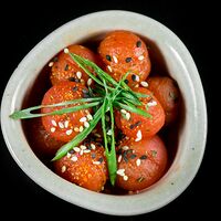 Томаты черри кимчи - Cherry kimchi tomatoes