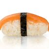 Фото к позиции меню Суши со слабосоленым лососем 1 шт