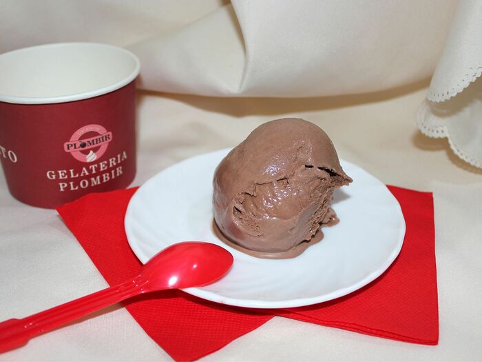 Мороженое Шоколадный пломбир большой
