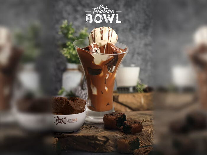 Brownies in a bowl