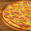 Фото к позиции меню Пицца на тонком тесте Баварская