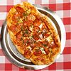 Фото к позиции меню Пицца с пепперони и сыром