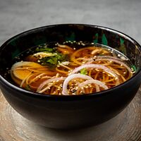 Куриный суп в азиатском стиле