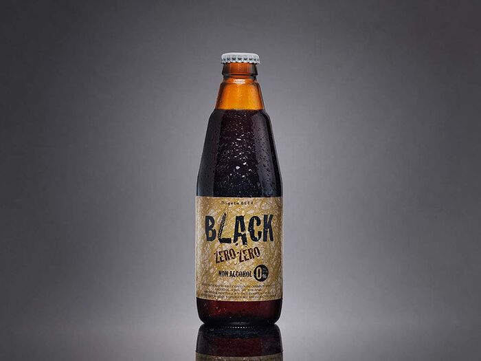Пиво безалкогольное Black Zero-Zero