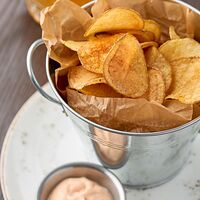 Картофельные чипсы собственного приготовления
