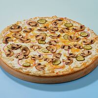 Пицца «Грибная» на тонком тесте 30 см