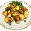 Фото к позиции меню Жареный картофель с грибами и луком