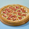 Фото к позиции меню Пицца Фермерская 30 см