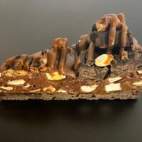Шоколадный торт с маршмеллоу