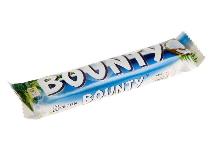 Шоколадный батончик Bounty