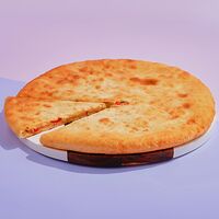 Осетинский пирог 30 см с помидором и сыром