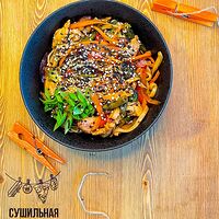 Wok c говяжьей вырезкой