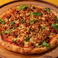 Пицца Болоньезе (30 см) (веган, без глютена, без сахара / vegan, gluten-free, sugar-free)
