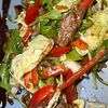 Фото к позиции меню Тёплый салат с говядиной