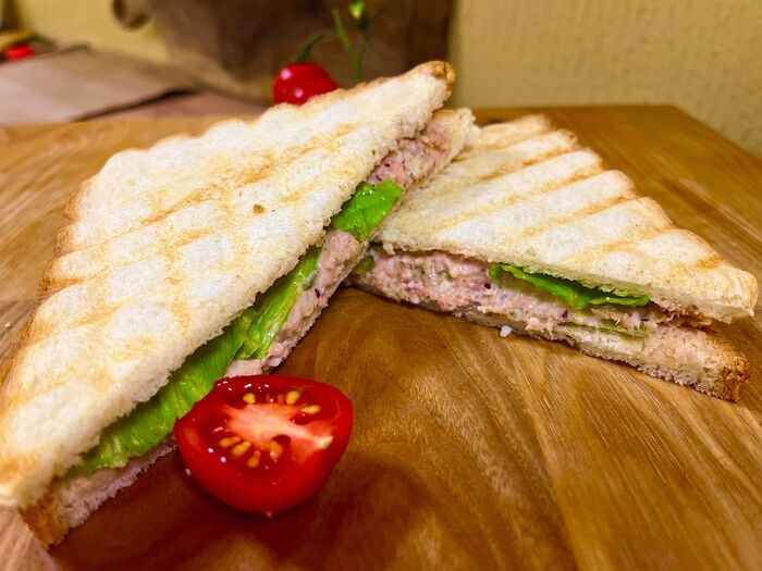 Сэндвич с тунцом классический американский рецепт