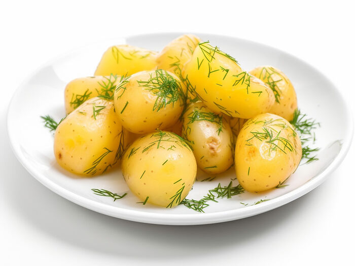 Картофель отварной со сливочным маслом
