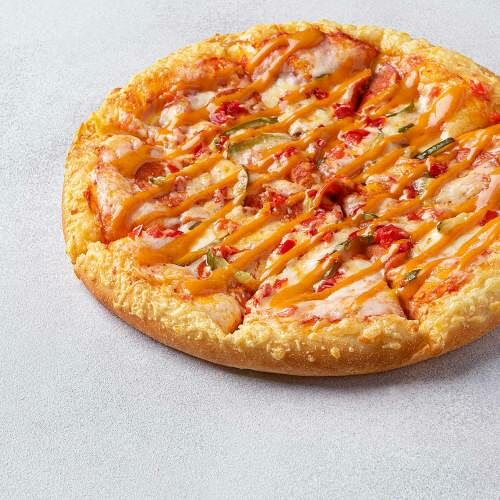 Пицца Домашняя 25 см на толстом с сыром