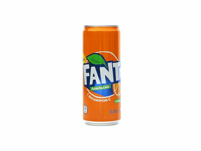 Fanta Апельсин в жестяной банке