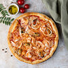 Фото к позиции меню Пицца с морепродуктами mini