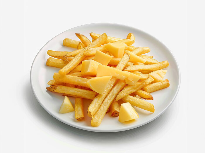 Сырный картофель фри