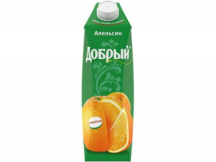 Сок добрый апельсин
