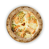 Фото к позиции меню Пицца Филадельфия с слабосоленым лососем и цукини